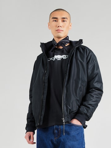 Superdry Přechodná bunda – šedá: přední strana