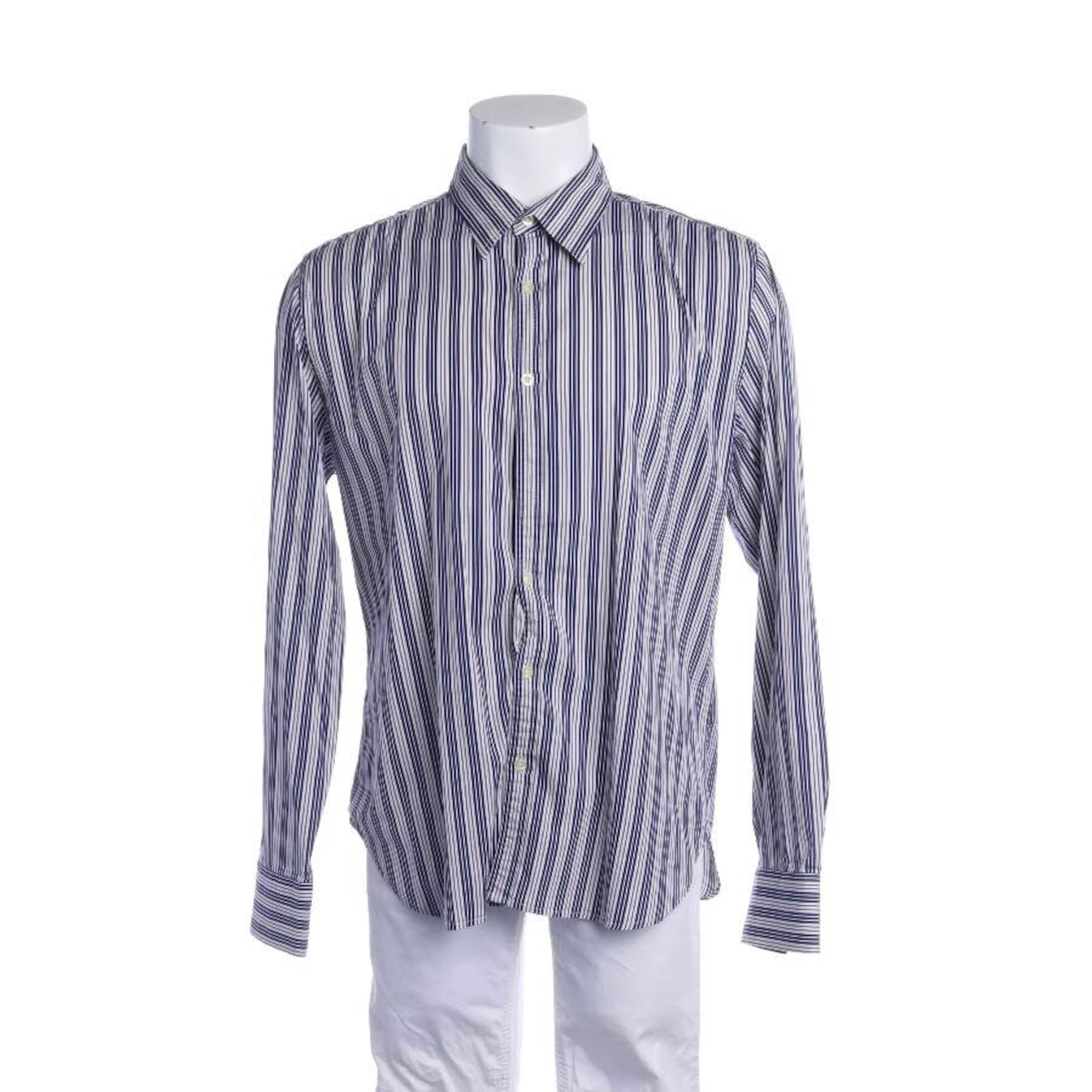 Paul Smith Freizeithemd / Shirt / Polohemd langarm XL in Blau: Vorderseite