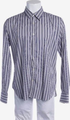 Paul Smith Button Up Shirt in XL in Blue: front