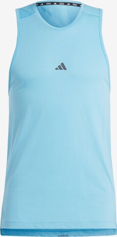 T-Shirt fonctionnel ADIDAS PERFORMANCE en bleu : devant