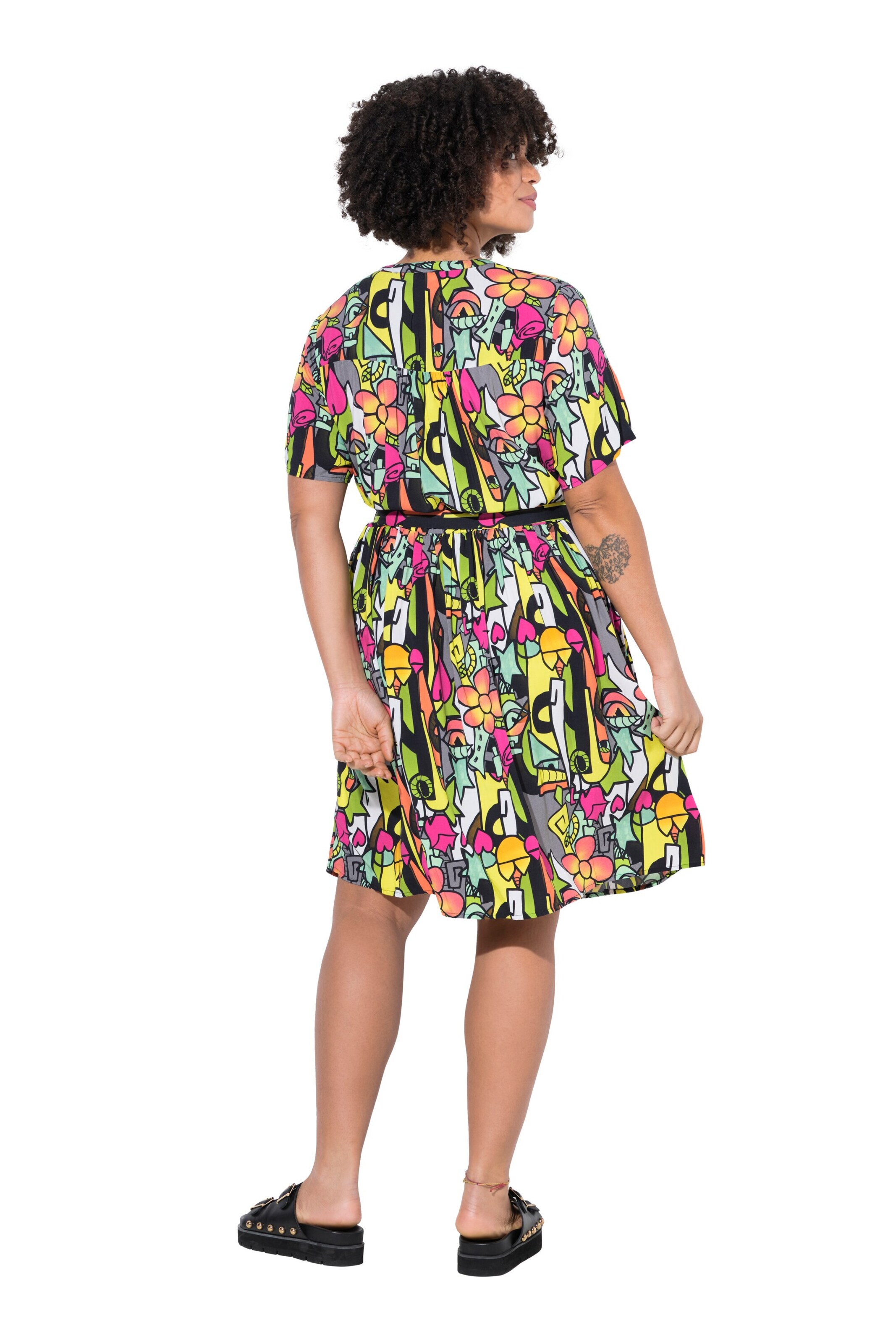 Angel of Style Jurk in Gemengde kleuren