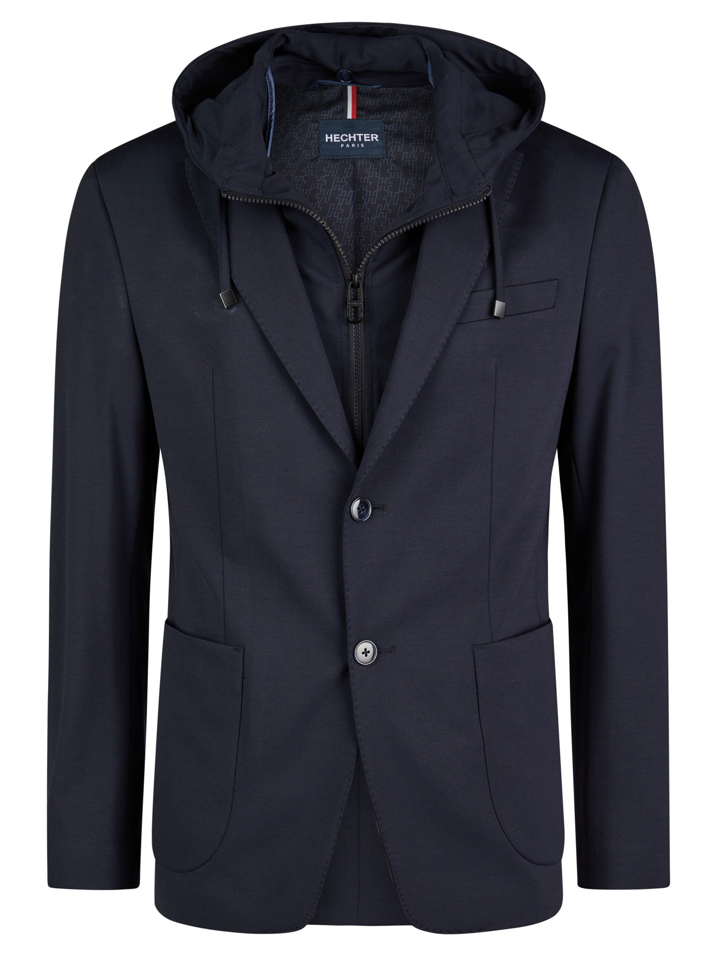 HECHTER PARIS Regular fit Suit Jacket in Blue: front