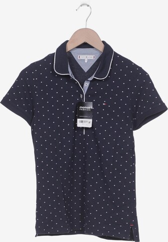 TOMMY HILFIGER Poloshirt S in Blau: predná strana