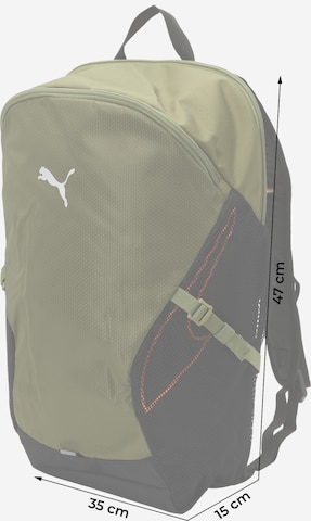 PUMA - Mochila 'Plus Pro' em verde