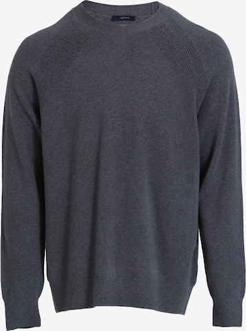Lufian Sweatshirt in Grijs: voorkant
