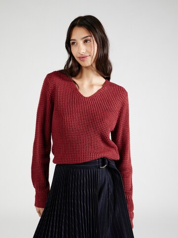 Pull-over 'ELLEN' JDY en rouge : devant