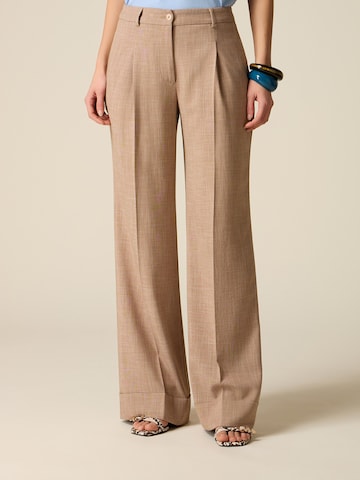 Baggy Pantalon oltre en beige : devant
