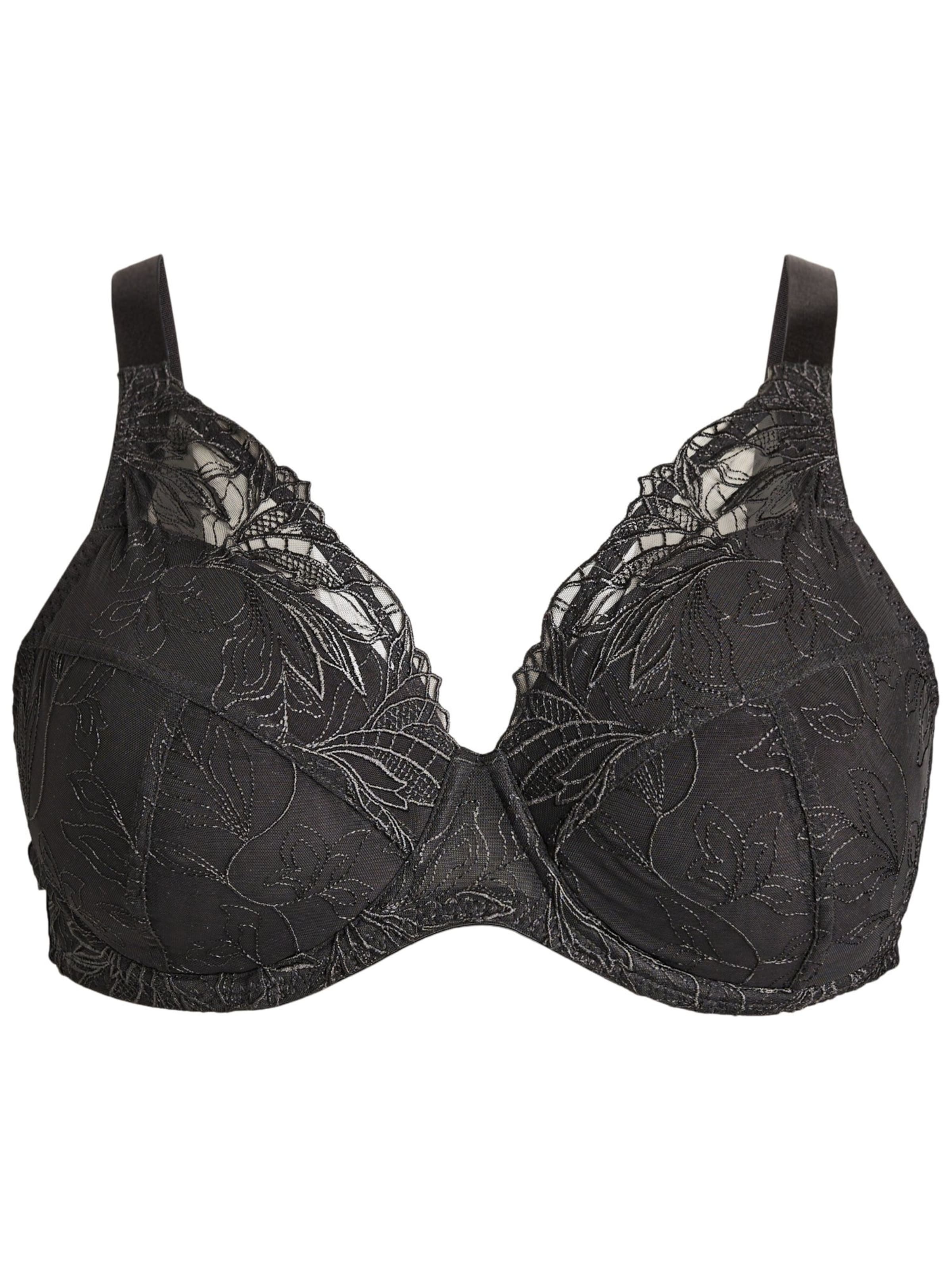 Invisible Soutien-gorge Devoted by Zizzi en noir : devant