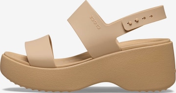 Crocs Sandaalit värissä beige: etupuoli