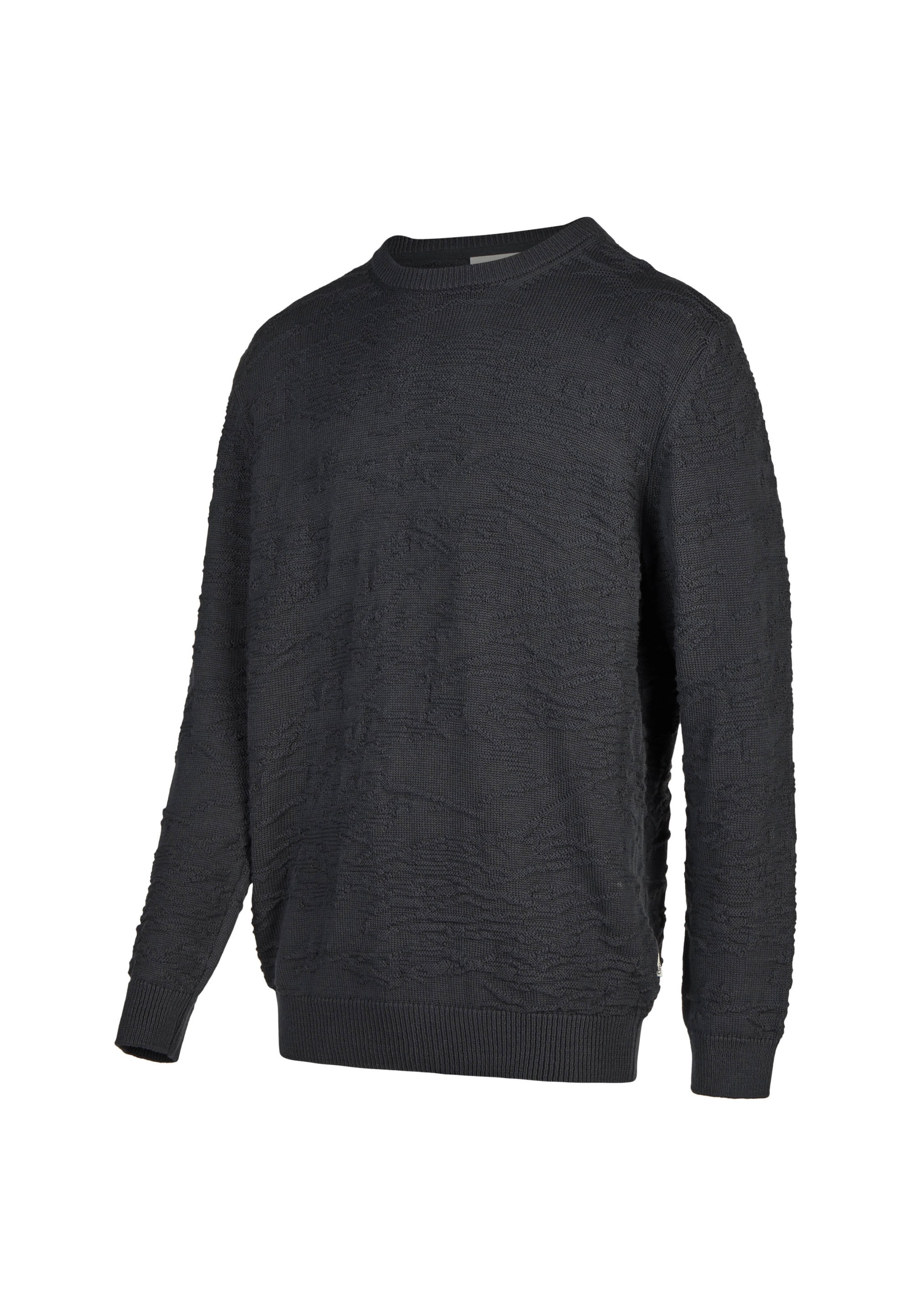 Cleptomanicx Feinstrickpullover 'Windy' in Blau