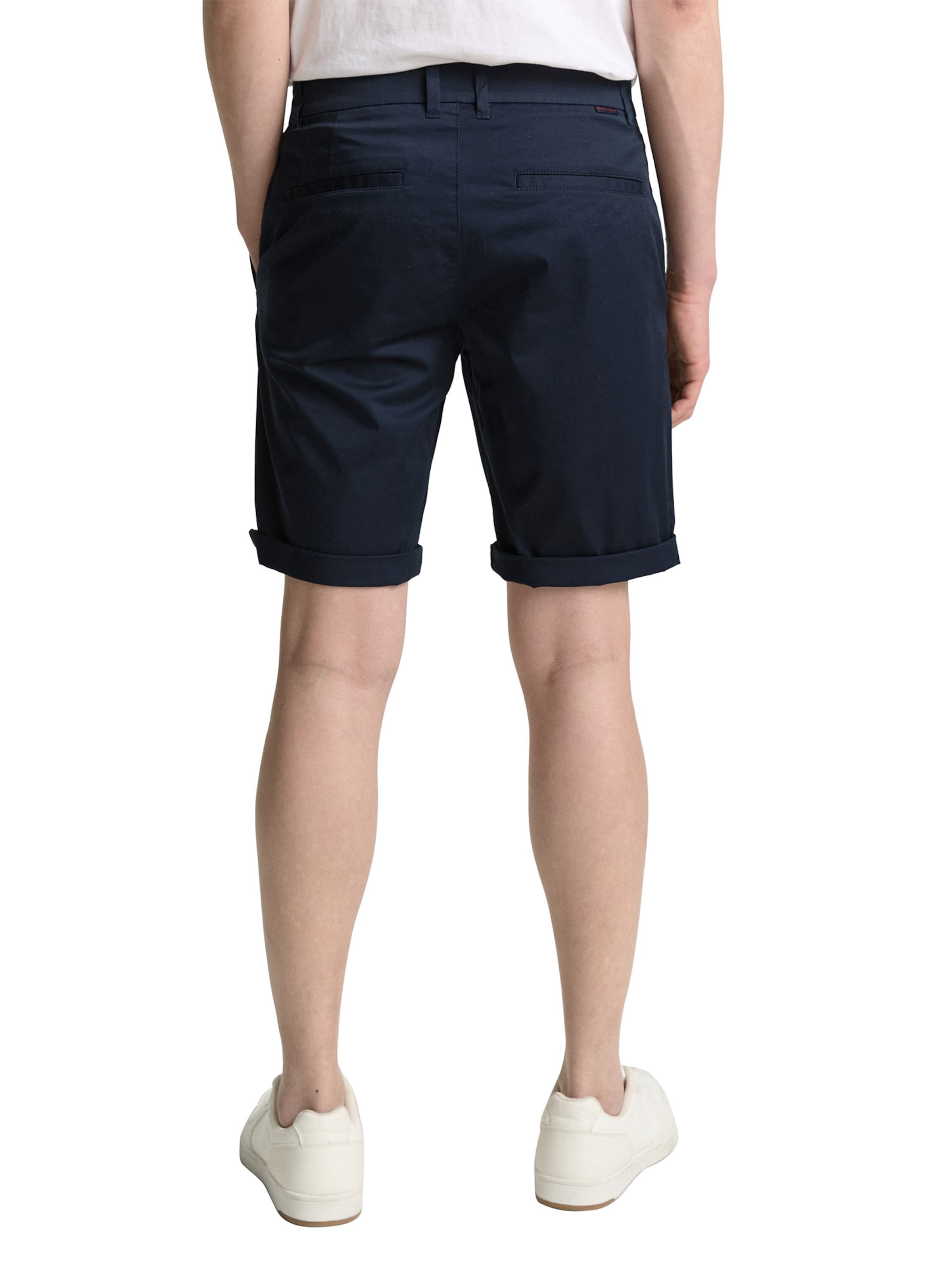 TOM TAILOR Štandardný strih Chino nohavice - Modrá