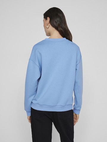 VILA Sweatshirt i blå