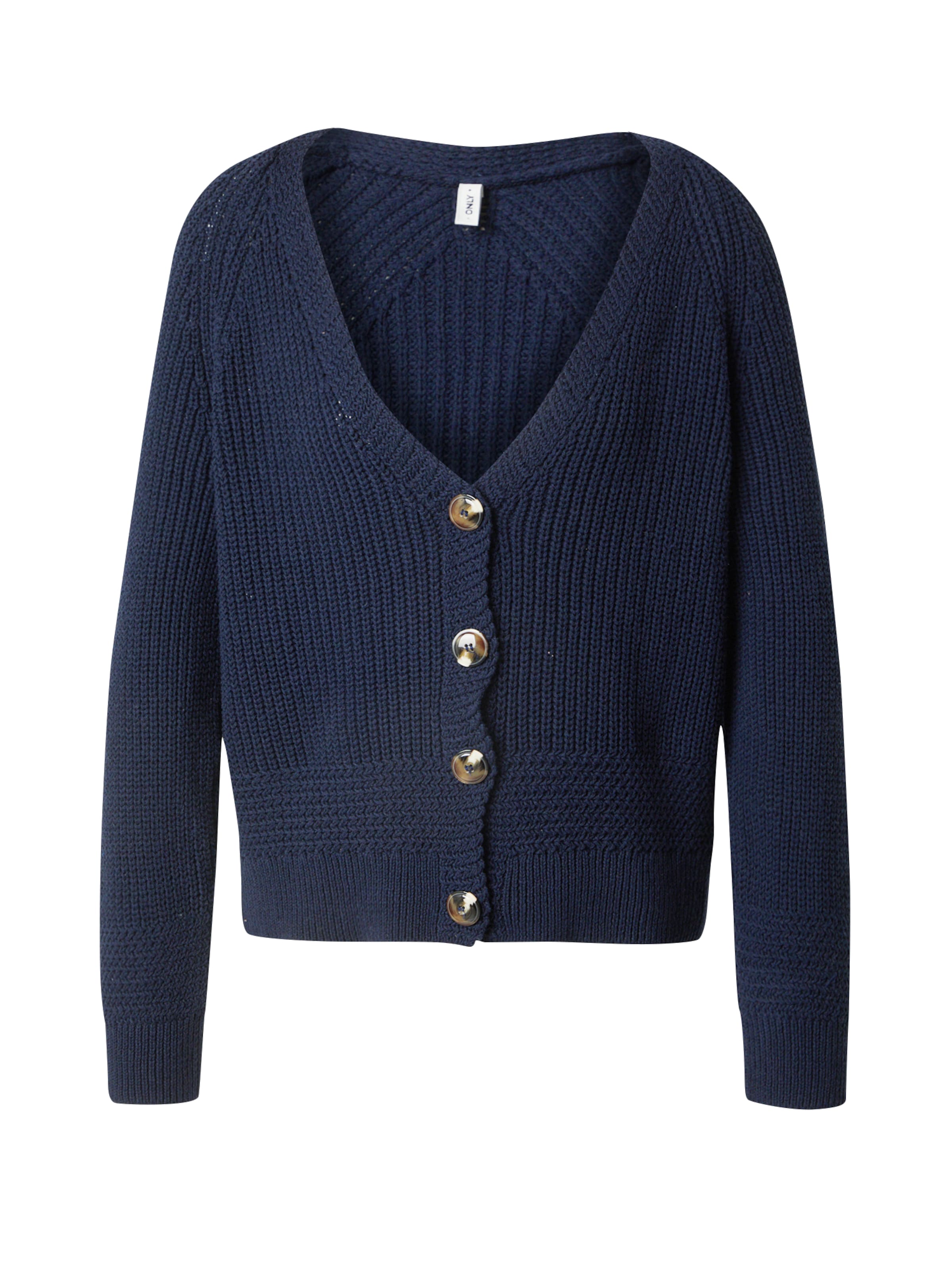 ONLY Πλεκτή ζακέτα 'ONLBETINA' σε μπλε: μπροστά