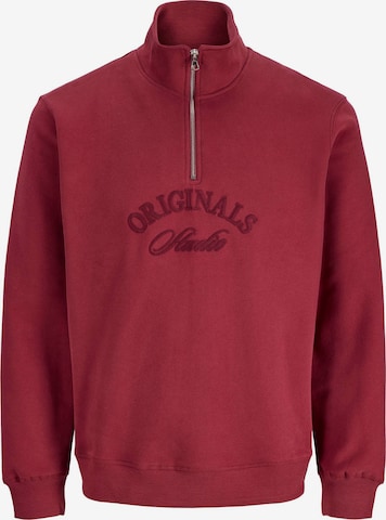 JACK & JONES Sweatshirt in Rot: Vorderseite