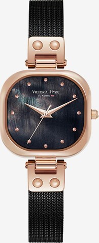 Victoria Hyde Analoog horloge 'Rock' in Zwart: voorkant