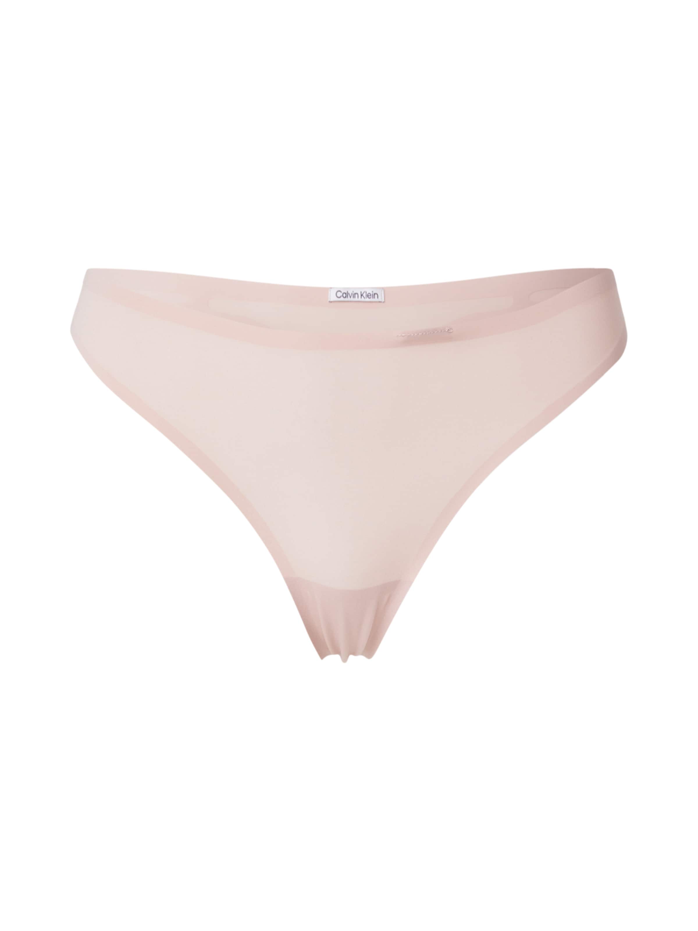 Calvin Klein Underwear Стринги в Коричневый: спереди