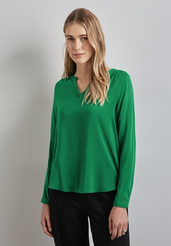 STREET ONE Bluse in Grün