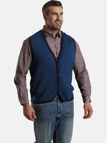 Charles Colby Bodywarmer ' Duke Kalman ' in Blauw: voorkant