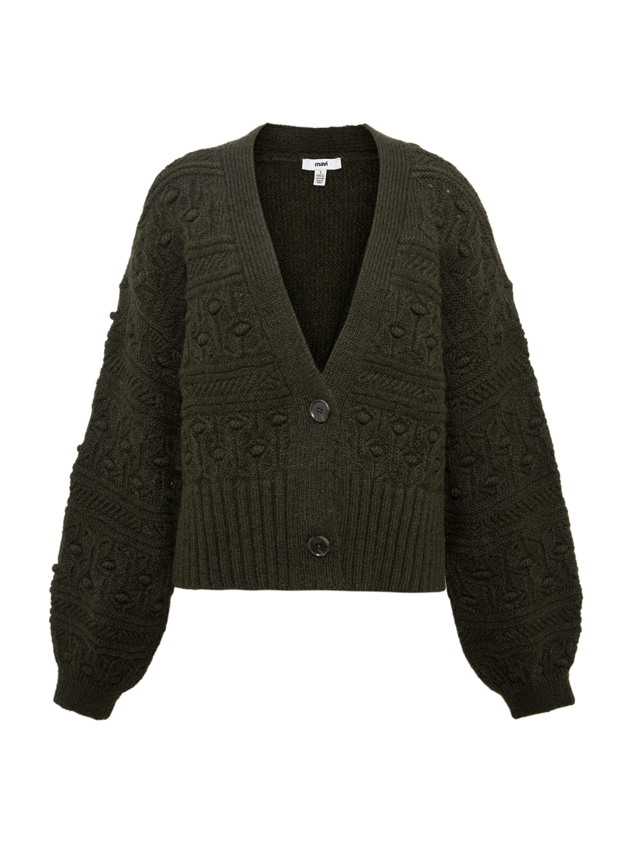 Mavi Kampsun, värv roheline: eest vaates