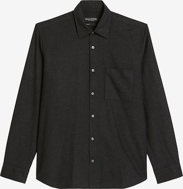 Marc O'Polo Hemd in Schwarz: Vorderseite