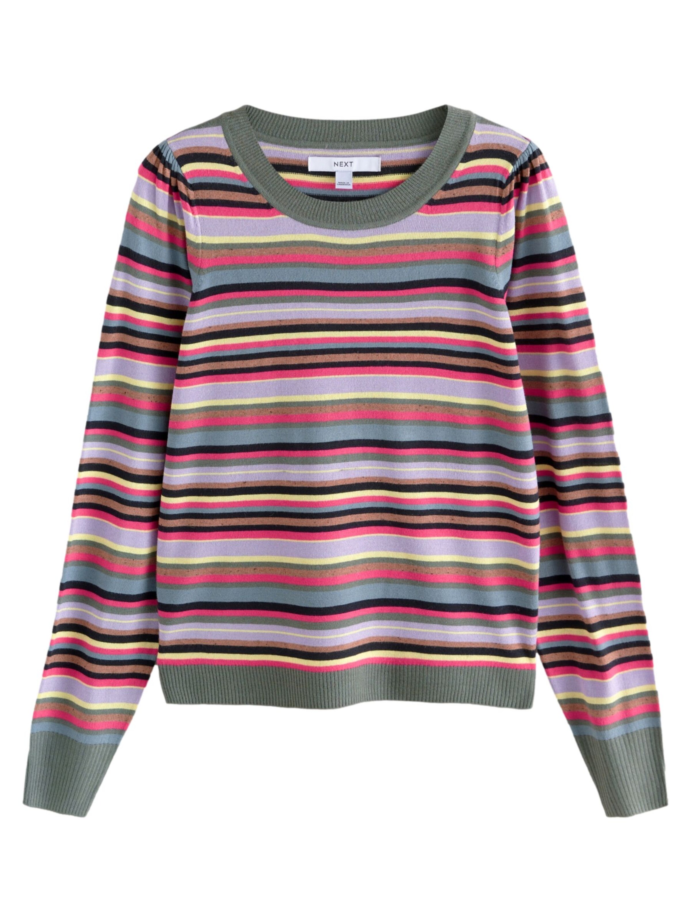 Next Πουλόβερ σε πράσινο: μπροστά