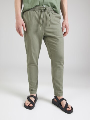 Tapered Pantaloni 'LINUS' di Only & Sons in verde: frontale