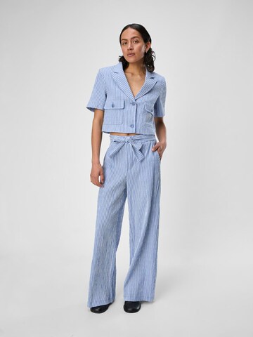 OBJECT Wide leg Pants 'Maya' in Blue