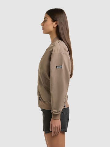 khujo Between-Season Jacket 'Facee' in Brown