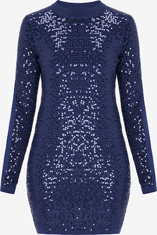 faina Kleid 'Festive' in Blau: Vorderseite