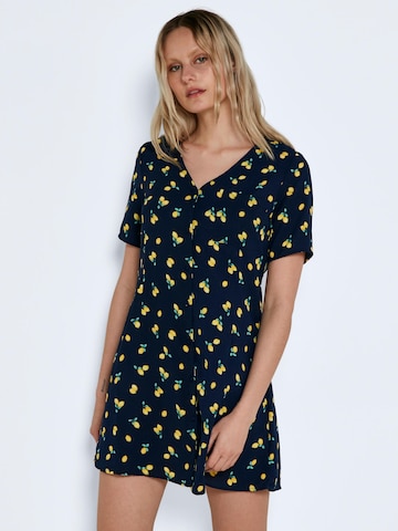 Noisy may Shirt Dress 'Joe' in Blue: front