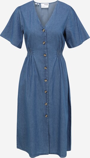 Selected Femme Petite Robe-chemise 'SLFCLARISA' en bleu ciel, Vue avec produit