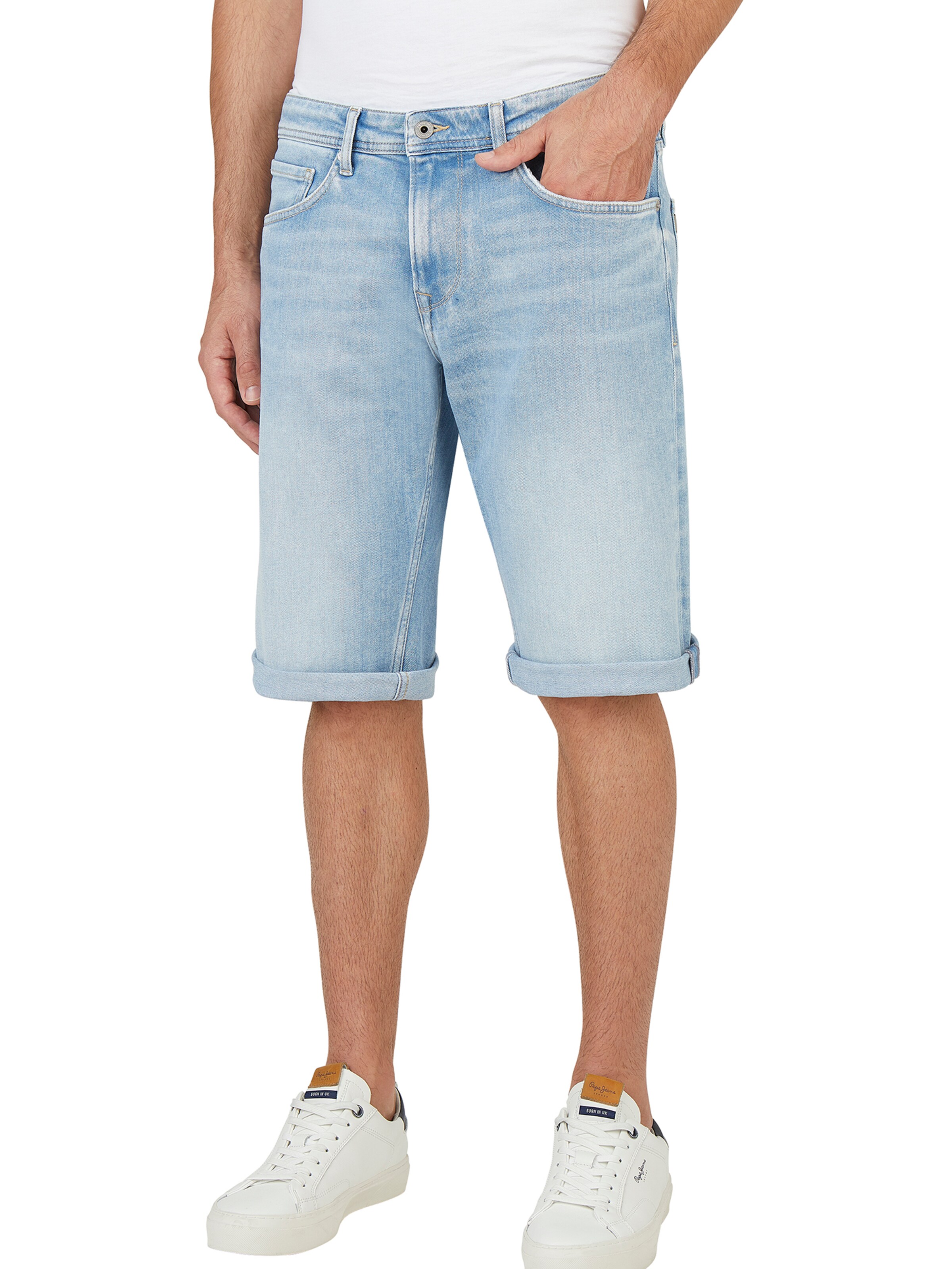 Pepe Jeans Regular Дънки 'Cash' в синьо: отпред