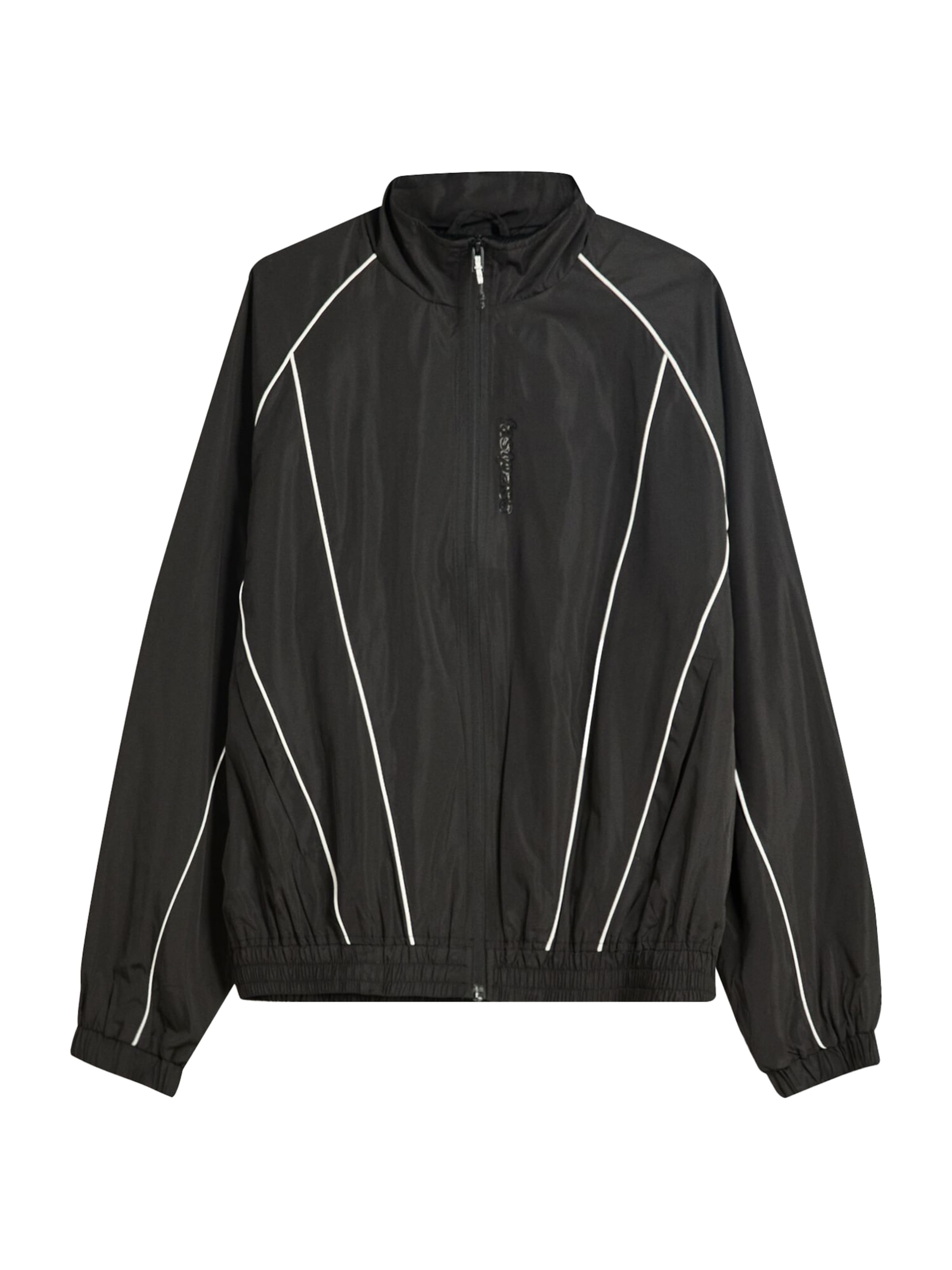 Bershka Prechodná bunda - Čierna: predná strana