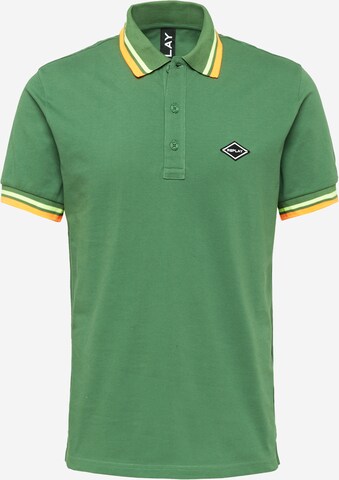 REPLAY Shirt in Groen: voorkant