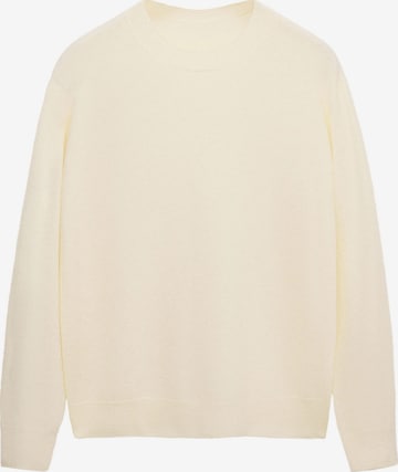MANGO Sweter 'SERRANO' w kolorze żółty: przód