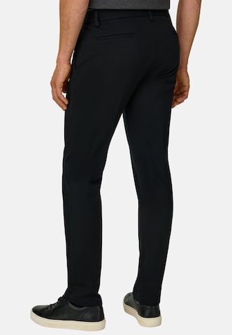Coupe slim Pantalon à pince Boggi Milano en noir