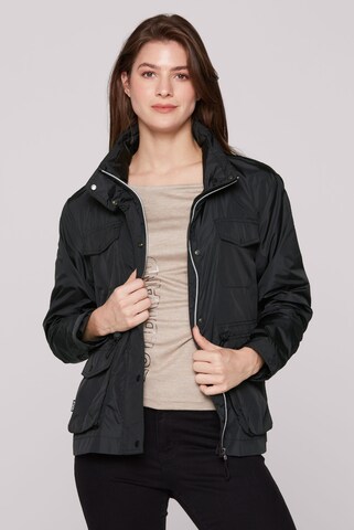 Soccx Between-Season Jacket in Black: front