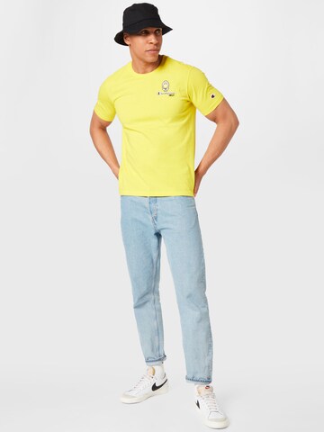 Champion Authentic Athletic Apparel Shirt in Yellow