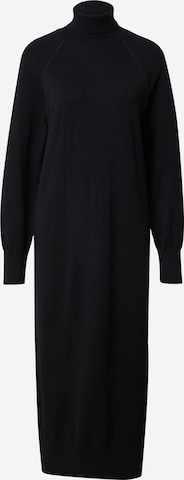 ECOALF Плетена рокля 'ABETO' в черно: отпред