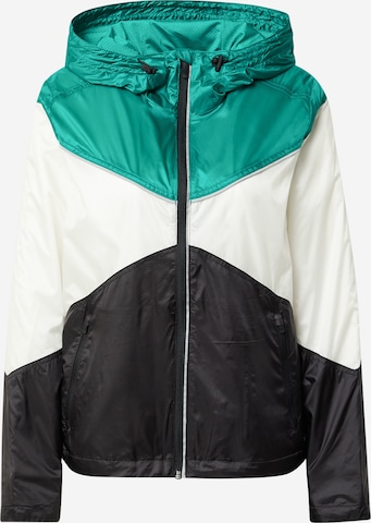 ESPRIT Športna jakna | zelena barva: sprednja stran