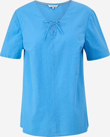 TRIANGLE Blouse in Blue: front