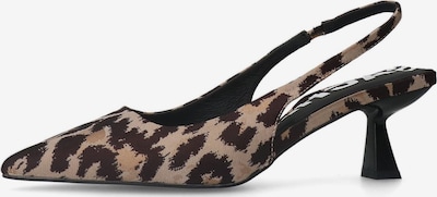 SACHA Slingback Pumps in Chocolate / Mocha / Light brown, Item view