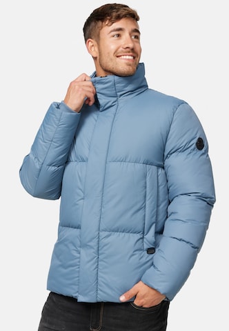 INDICODE JEANS Jacke 'Lanse' in Blau: Vorderseite