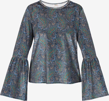 Camicia da donna di usha FESTIVAL in blu: frontale