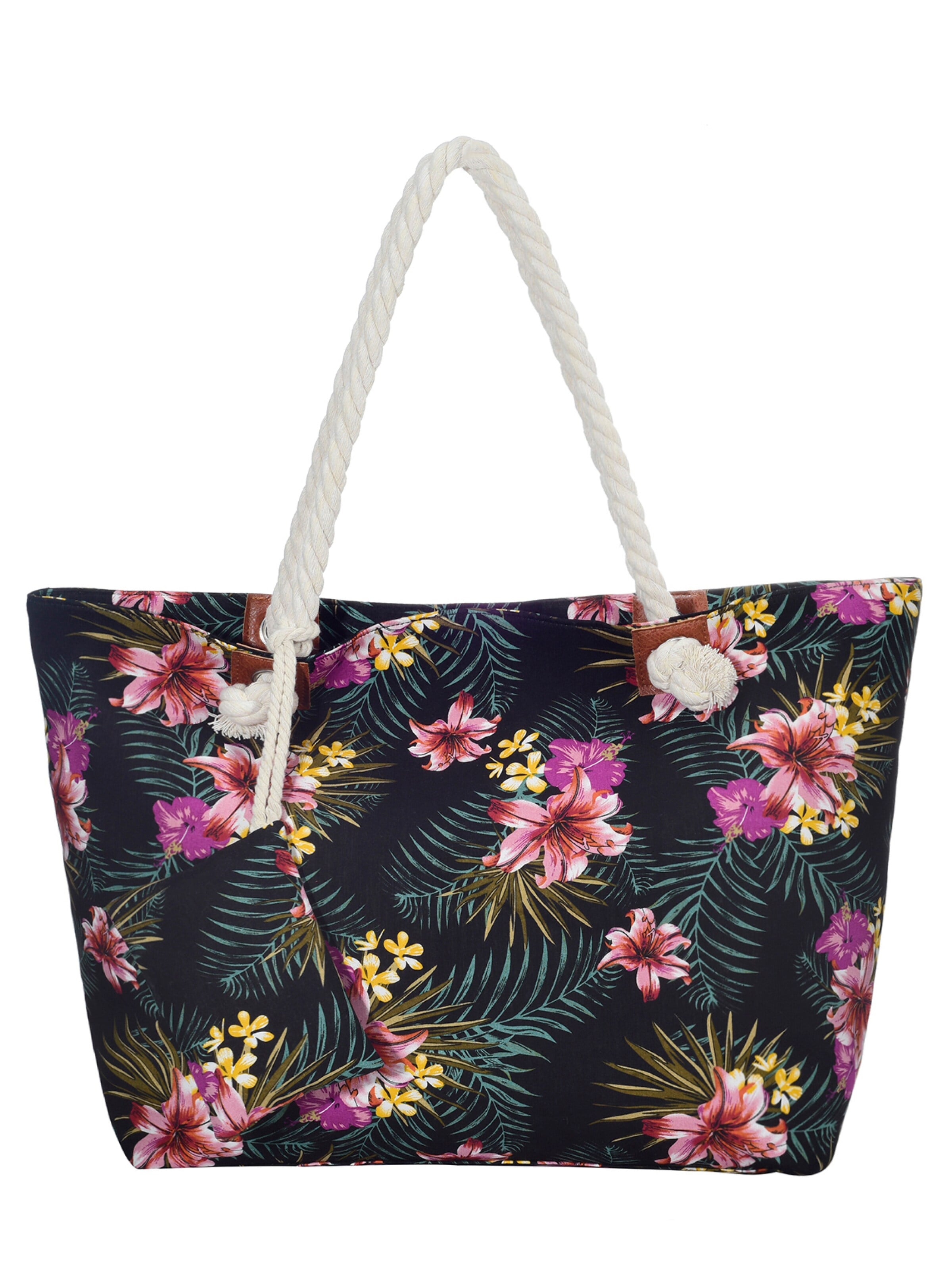 DonDon Beach Bag in Grey: front
