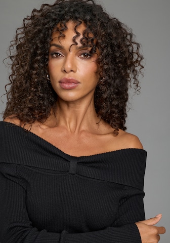 Bruno Banani LM Pullover in Schwarz