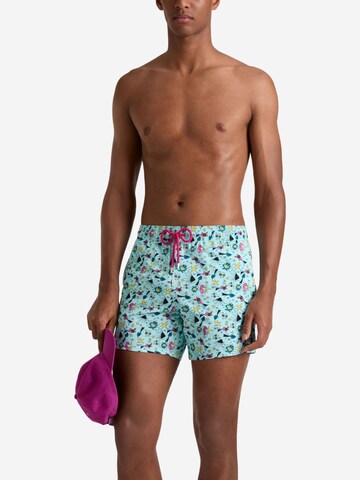 Vilebrequin Zwemshorts in Blauw: voorkant