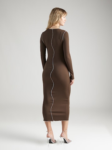 Envii Dress 'FORK' in Brown