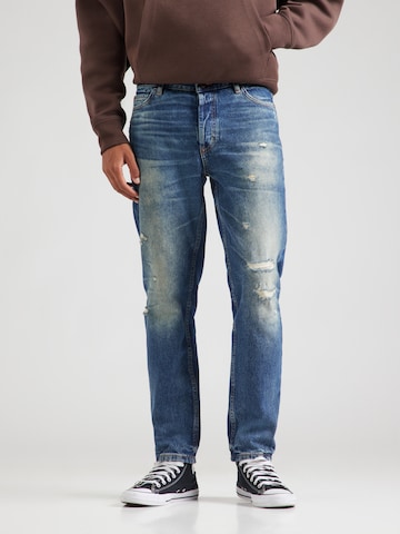 Regular Jeans '634' de la HUGO pe albastru: față