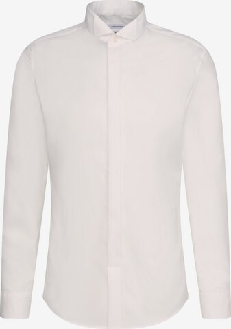 Coupe slim Chemise business SEIDENSTICKER en blanc : devant